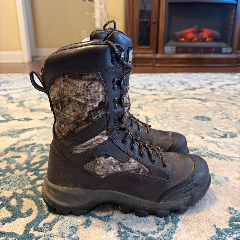 Irish Setters 400g Camouflage and Brown Hunting Boots